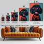 Wallity Cuadro Decorativo GE201-L Multicolor